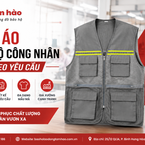 May Áo Bảo Hộ Công Nhân Theo Yêu Cầu