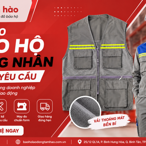 May Đồng Phục Bảo Hộ Lao Động Theo Yêu Cầu Tại TPHCM
