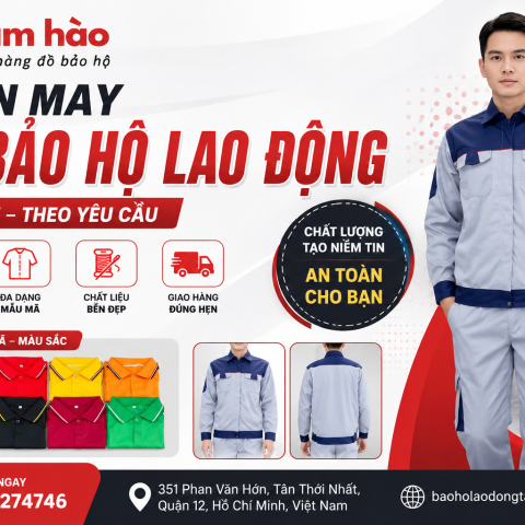 Nhận May Đồ Bảo Hộ Lao Động Sỉ Và Lẻ Giá Tốt Tại TP.HCM