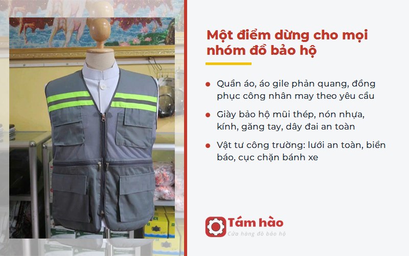 các nhóm đồ bảo hộ lao động Quận 12