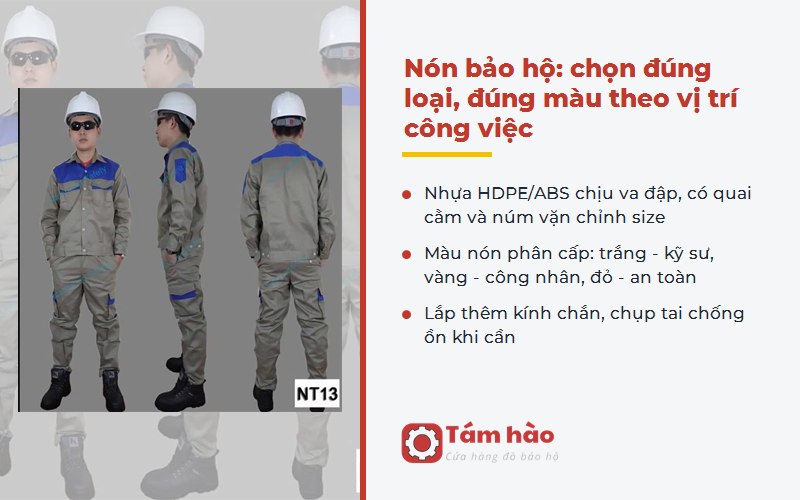 nón bảo hộ lao động TP.HCM