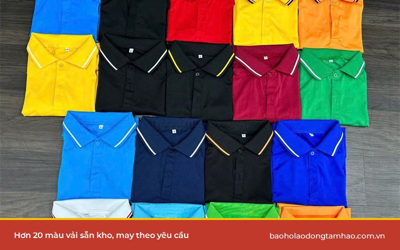màu vải quần áo bảo hộ lao động