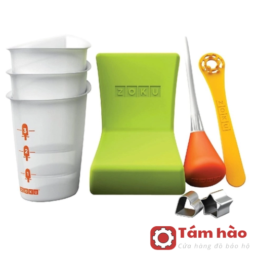 Zoku - Bộ Dụng Cụ Làm Kem - 8 Món
