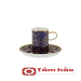 Vista Alegre - Bộ Ly Uống Coffee Caillouté - 2 Món